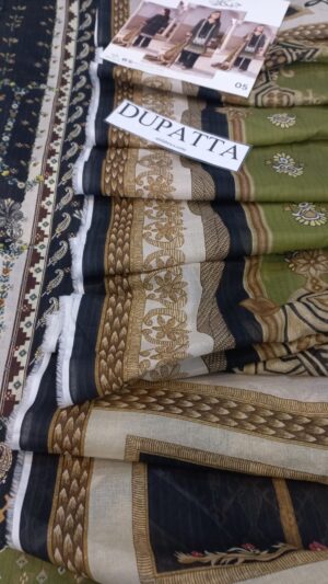 JACQUARD Printed Lawn Shirt Suit