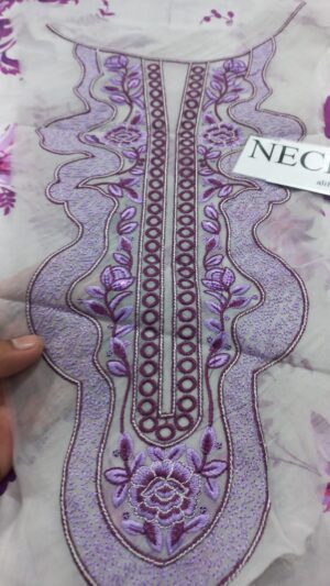 Afrozeh Printed Lawn 3pcs With Embroidered Neck Line