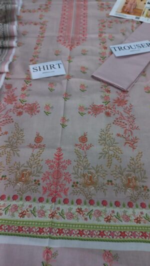 GARDENIA Lawn Printed 3pc Suit With Voil Dupatta