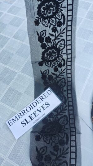 10a (5) BAROQUE Lawn Suit With Printed Patch Dupatta