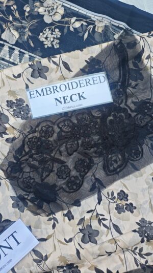 10a (6) BAROQUE Lawn Suit With Printed Patch Dupatta