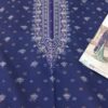 11 (1) JACQUARD Lawn Printed Boti Shirt 3pc Suit