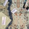 SAYA Lawn Printed Suit With Embroidered and Printed Daman