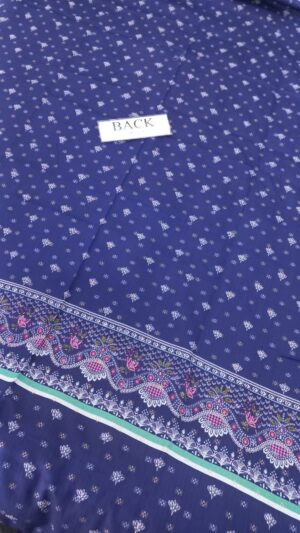 11 (4) JACQUARD Lawn Printed Boti Shirt 3pc Suit
