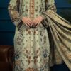 SAYA Lawn Printed Suit With Embroidered and Printed Daman