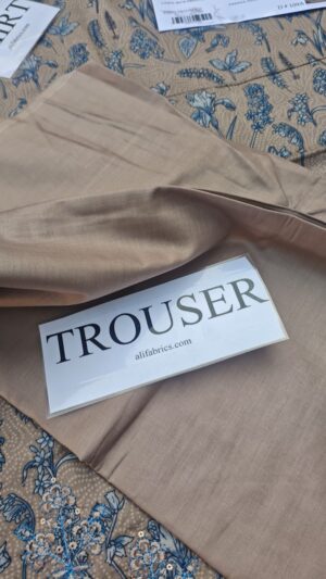 KHAADI Heavy ChikanKari Printed Lawn 3pc Suit