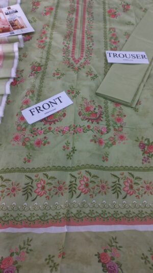 PRIME ROSE Lawn Printed Shirt with Printed Daman Suit