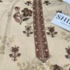 EDENROBE Printed Lawn Suit With Embroidered and Printed Shirt