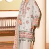 17b GLORY Lawn Printed NeckLine 3pc Suit