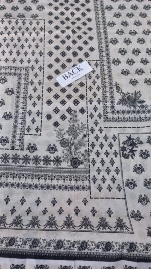 18 (6) ONYX Lawn Printed Suit With Printed Daman 3pc