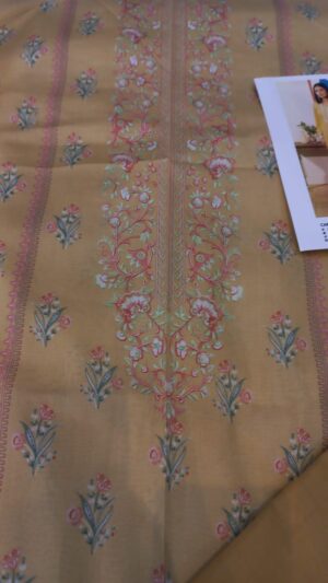 2 (2) DAFFODILSpring Summer Unstitched Lawn Suit
