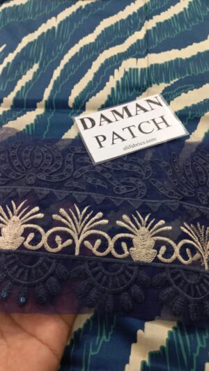 Nureh 3pc Lawn Fabric Suit With Embroidered Sleeves