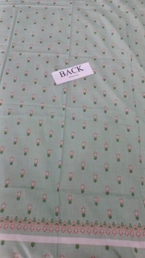 3 (1) AZELEA Lawn Printed Suit With Dyed Trouser