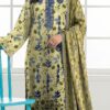 Jazmin Lawn Printed Embroidered Suit With Chiffon Dupatta