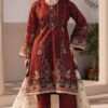 JACQUARD Lawn Printed Suit With Printed Sleeves