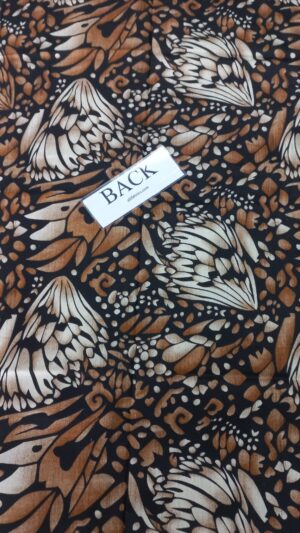 MARIA B Digital Lawn Printed Suit With Embroidery Patches