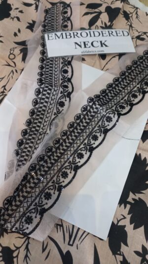 SOBIA NAZIR Full Heavy Embroidery Suit With Chiffon Printed Dupatta