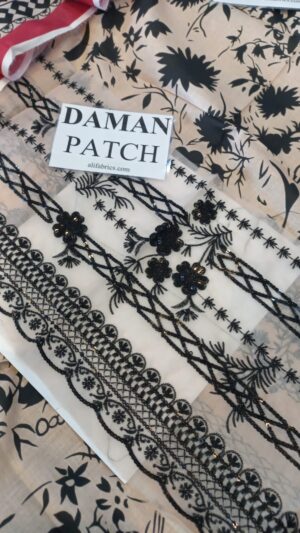 SOBIA NAZIR Full Heavy Embroidery Suit With Chiffon Printed Dupatta