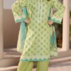 7 JACQUARD Lawn Printed Suit With Viol Dupatta