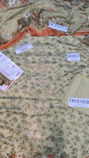 EDENROBE Lawn 3pc Suit