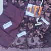 7a (1) FARASHA Embroidery Daman Printed Lawn 3pc Suit