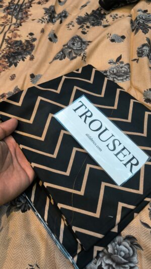 8 (4) RANG RASIYA Lawn Printed Embroidery Daman Suit