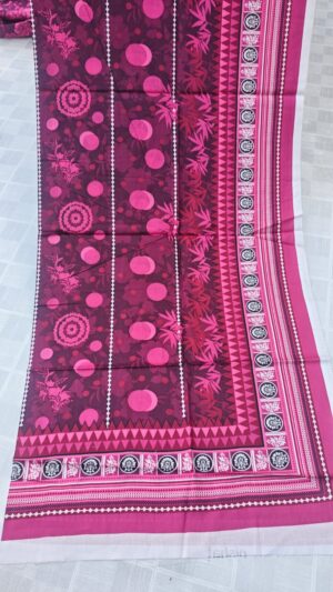 8a (2) NISHAT Daman Embroidered Lawn Printed 3pc Suit