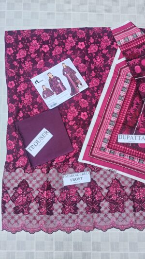 8a (7) NISHAT Daman Embroidered Lawn Printed 3pc Suit