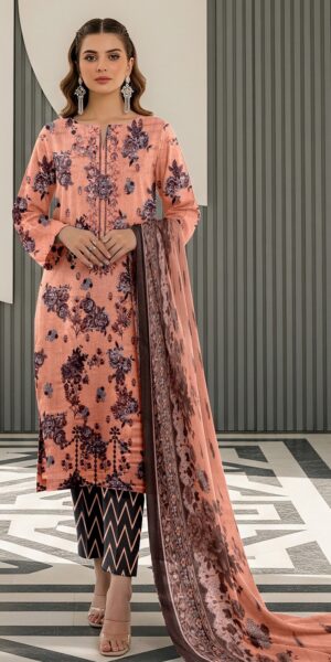 8b RANG RASIYA Lawn Printed Embroidery Daman Suit