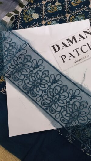 SOBIA NAZIR Heavy Embroidered Daman 3pc Lawn Suit