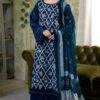 SOBIA NAZIR Heavy Embroidered Daman 3pc Lawn Suit
