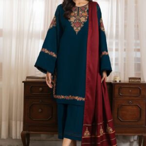 Jazmin Unstitched Lawn Fabric 3pc Suit