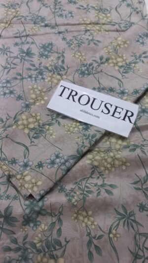 BAROQUE Embroidered Daman Lawn Fabric 3pc Suit