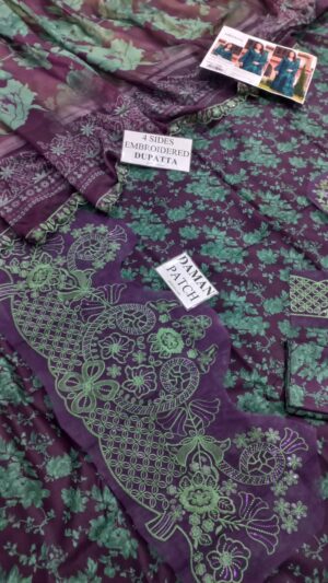 WhatsApp Image 2026-02-02 at 2.26.14 AM MOHAGNI Printed Lawn Fabric 3pc Suit With Embroidered Sleeves