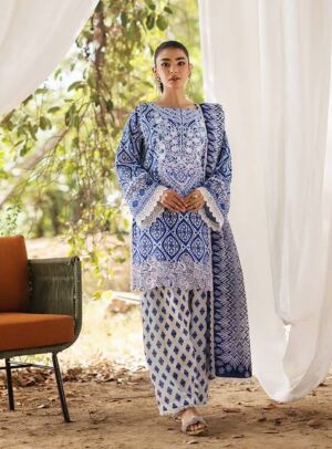 1 (1) ZAINAB CHOTANI Lawn Printed Summer Collection Suit 3pc