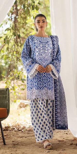 1 (1) ZAINAB CHOTANI Lawn Printed Summer Collection Suit 3pc