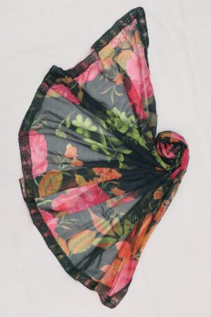 FARASHA Lawn Boring And Multi Head Embroidery 3pc Dress