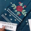 13 (6) URGE Lawn Embroidered 3pc Suit With Embroidered Sleeves