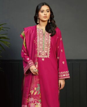 23 URGE Lawn Embroidered Suit Embroidered Daman 3pcs