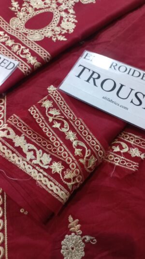 25 (4) URGE Lawn Embroidered Suit With Embroidered Daman