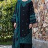 FARASHA Lawn Embroidered Suit With Voil Dupatta
