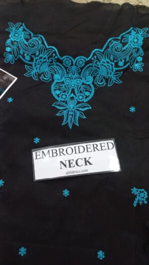 FARASHA Lawn Embroidered Suit With Voil Dupatta