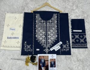 URGE 2pc Lawn Embroidery Suit With Embroidered Necline