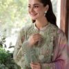 SOBIA NAZIR Lawn Fabric Printed And Embroidered 3pc Suit
