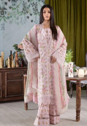 SOBIA NAZIR Lawn Full Heavy Embroidery And Printed 3pc Suit
