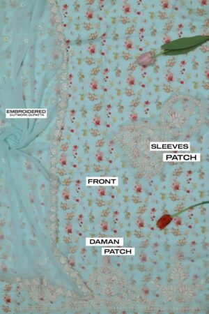 6 (1) MARIA B Lawn Printed And Embroidered Suit 3pc