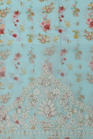 6 (2) MARIA B Lawn Printed And Embroidered Suit 3pc