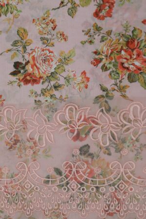 MARIA B Lawn Embroidered and Printed 3pc Suit