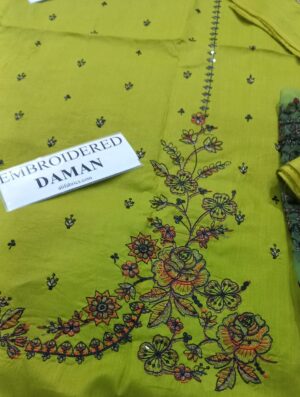 BATIK Lawn Heavy Embroidery High Quality Suit