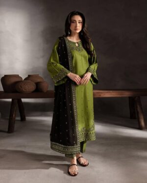 BATIK Lawn Heavy Embroidery High Quality Suit